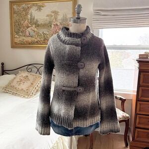 cozy boho sweater ‎ y2k onea medium cozy gradient knit sweater